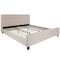 Flash Furniture Platform Bed, Tribeca, King, Beige HG-20-GG - alternate 5